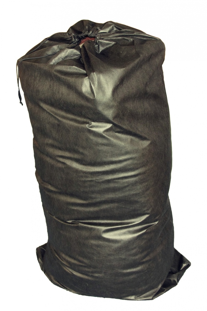 Bettzeugsack aus PP-Vlies, schwarz | für zwei Bettzeuggarnituren (80 x 140 cm)