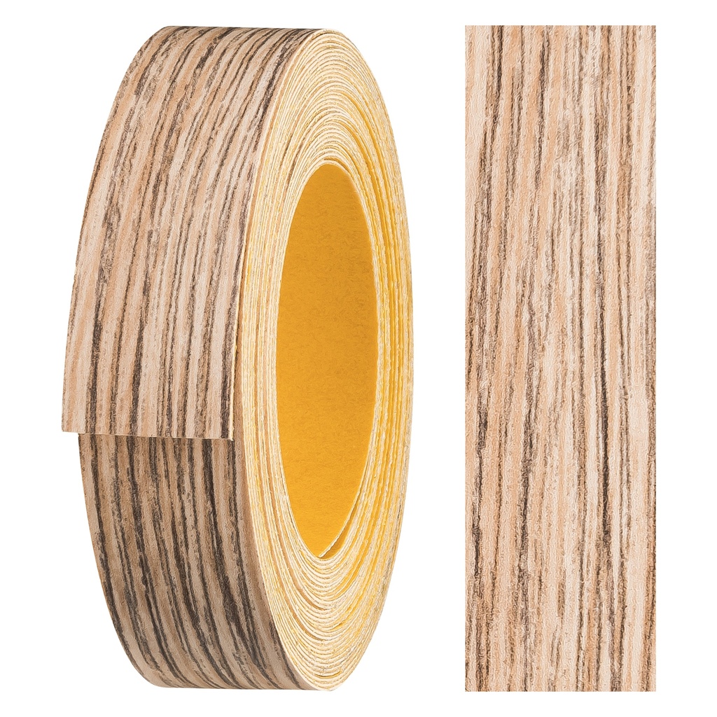 Melaminkanten-Band selbstklebend, (L) 5m | (B) 18 mm | Dekor: Kirschbaum gestreift