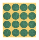 Filzgleiter selbstkl. SOFT - 1,0 mm stark, grün