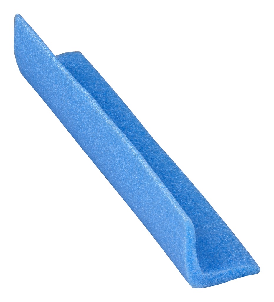 Kantenschutz L-Winkel aus PE-Schaum, blau | 50 x 50 x 1000 mm