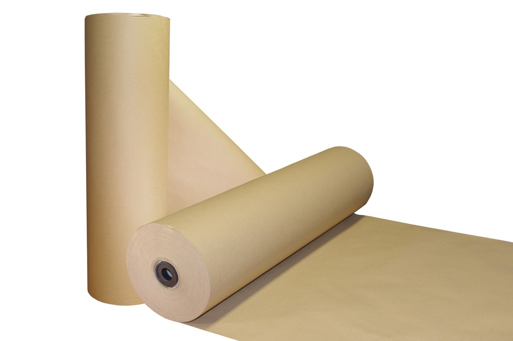 Packpapier, braun auf Rollen | (B) 75 cm (L) 250 m, 15-kg Rolle