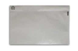 [9510V-TR04] Begleitpapiertaschen aus 50my LDPE (250 Stk.) | C4 | Neutral, ohne Druck