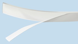 [286015TR-B15] Elastikpuffer/Polyurethan - Streifen, transparent | (L) 5,5 m (B) 15mm (H) 1,6 mm