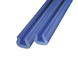 [951201V-U45] Kantenschutz-Profil aus PE-Schaum, blau, | Länge: 1 m | Für Kante mit: 45 mm (80 Stk.)